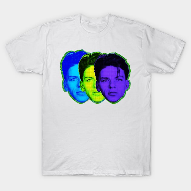 Franks Sinatra Mugshot Threeways T-Shirt by SABREart